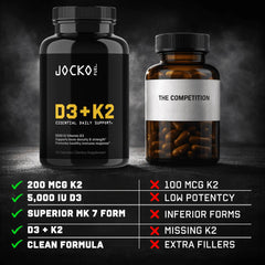 Vitamin D3 + K2